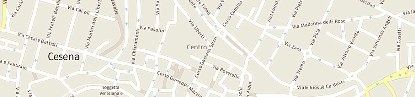 Mappa della impresa gris gruppo di ricerca e informazioni sulle sette a CESENA