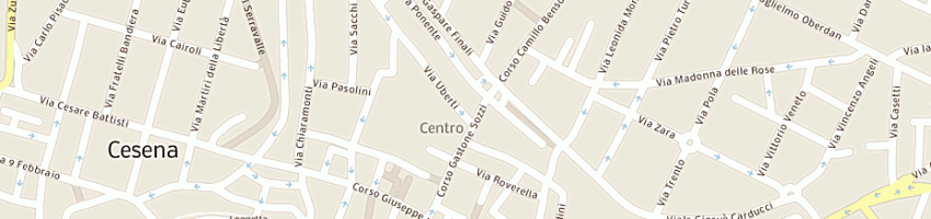 Mappa della impresa mandis rosa maria a CESENA