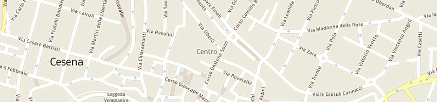 Mappa della impresa corallino di micaela e monica magnani a CESENA