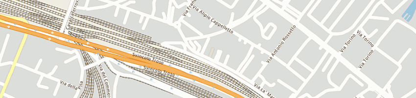 Mappa della impresa is software srl a VENEZIA
