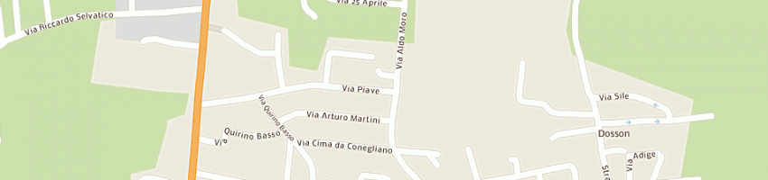 Mappa della impresa parrucchiere paolo stefani a TREVISO