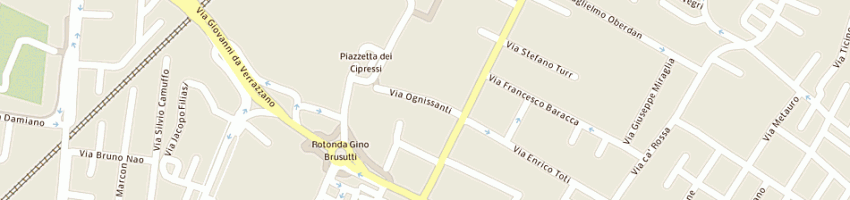Mappa della impresa pedrocco massimo a VENEZIA