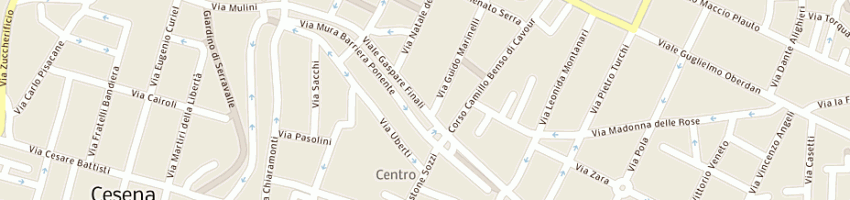 Mappa della impresa artcopy srl a CESENA