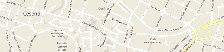 Mappa della impresa biagini giuseppe a CESENA