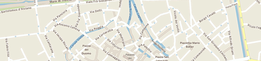Mappa della impresa minello francesco a TREVISO