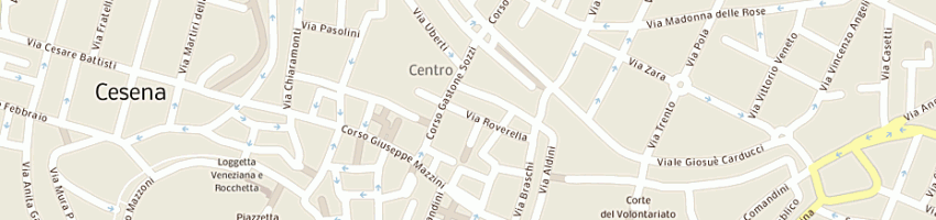 Mappa della impresa cupido a CESENA