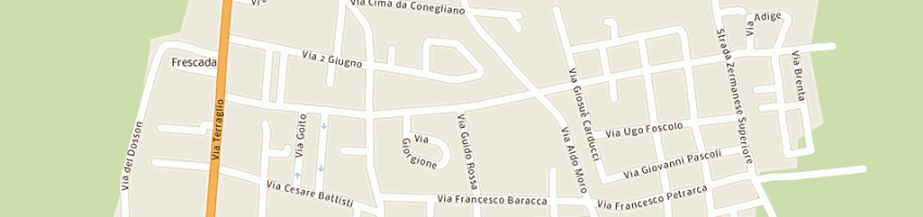 Mappa della impresa cuzzi aldo a CASIER