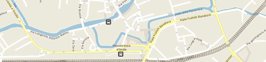 Mappa della impresa mcivai e ptenderini snc a TREVISO