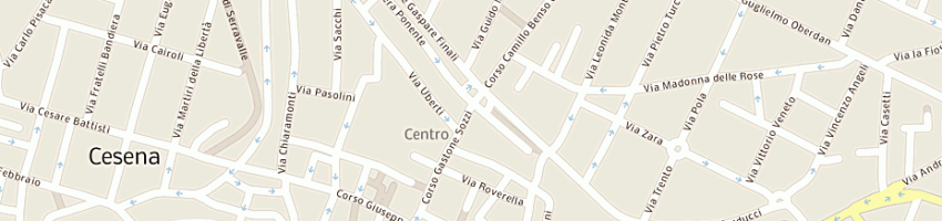 Mappa della impresa mengozzi marina a CESENA