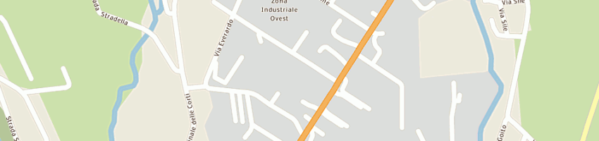Mappa della impresa omiofficina meccanica industriale (srl) a TREVISO