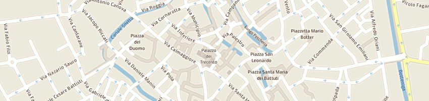 Mappa della impresa enrico bar snc di piovesan enrico e laura a TREVISO
