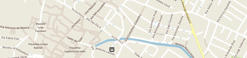 Mappa della impresa rachtian shahla a VENEZIA