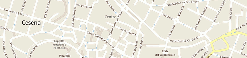 Mappa della impresa associazione di volontariato enaip acli di cesena a CESENA