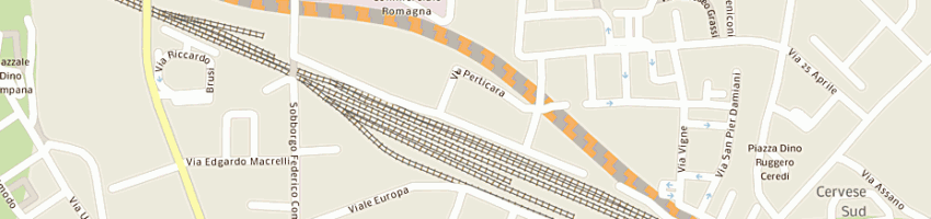 Mappa della impresa idrotime srl a CESENA