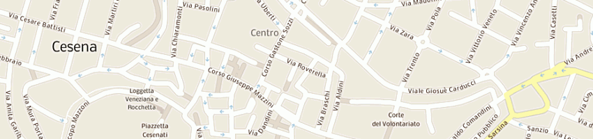 Mappa della impresa donna piu' a CESENA