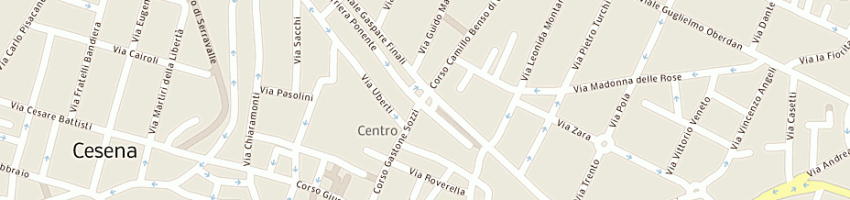 Mappa della impresa tabaccheria martini diana a CESENA