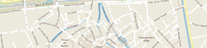 Mappa della impresa torresan enrico a TREVISO