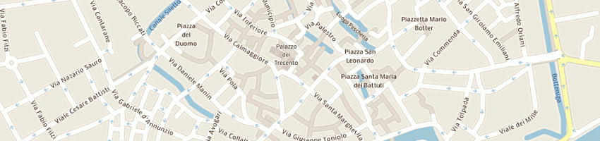 Mappa della impresa il gufo srl a TREVISO