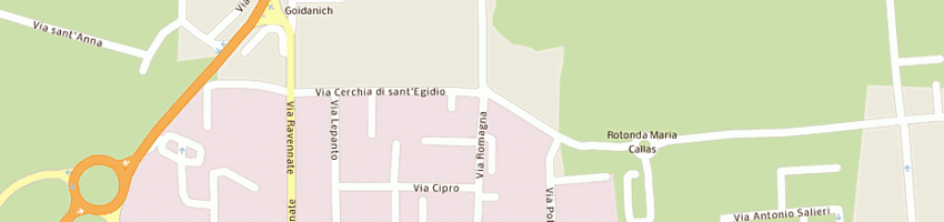 Mappa della impresa logic transport location srl a CESENA