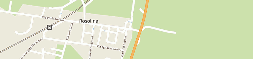 Mappa della impresa studio erredue sas di stoppa roberto e c a ROSOLINA