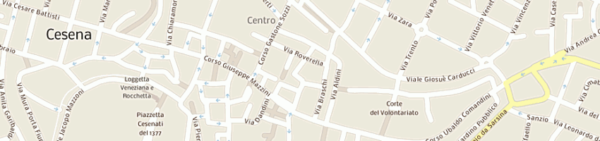Mappa della impresa upa di nubi claudio e c sas a CESENA