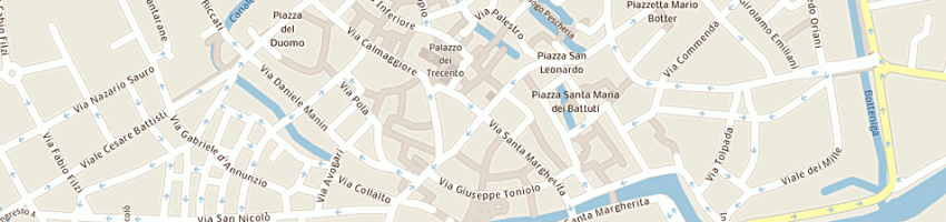 Mappa della impresa banca intesa spa a TREVISO
