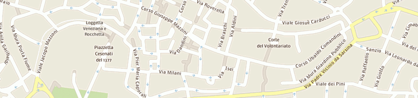 Mappa della impresa verde casa srl a FORLI 
