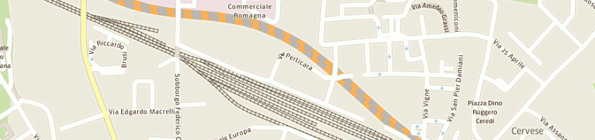 Mappa della impresa cotes sa a CESENA