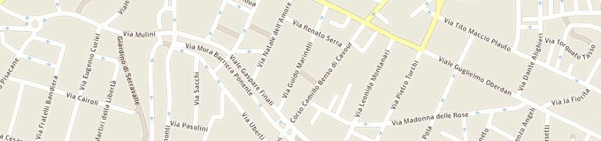 Mappa della impresa fellini giuliano a CESENA