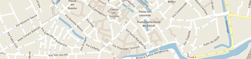 Mappa della impresa studio '90 sas di f gioffre' e c a TREVISO