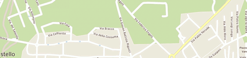 Mappa della impresa bar futura snc di crulli emanuela patrizia e c a CITTA DI CASTELLO