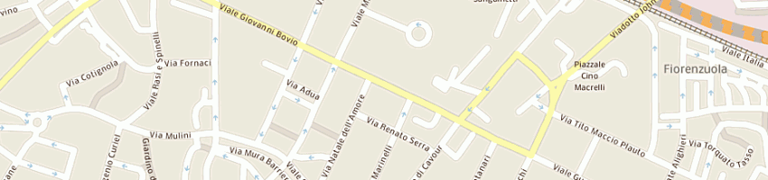 Mappa della impresa morigi vladimiro a CESENA