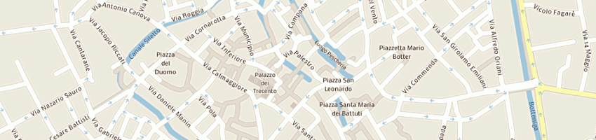Mappa della impresa parigi srl a TREVISO