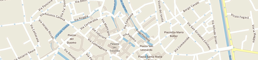 Mappa della impresa data nova srl a TREVISO