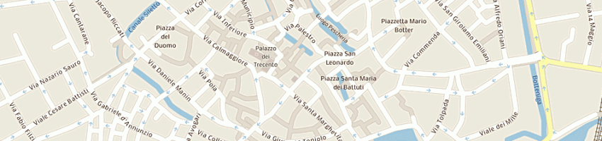 Mappa della impresa t e t srl a TREVISO