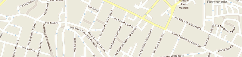Mappa della impresa un forno di zona di andrea mambellibaciocchilodi e soci sas a CESENA