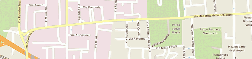 Mappa della impresa ristorante castello di valgimigli valeria e c sas a CESENA