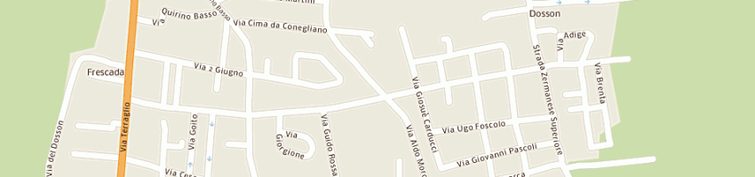 Mappa della impresa billo' store sas di toffolo michela e c a CASIER