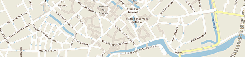Mappa della impresa di tanno e associati a TREVISO