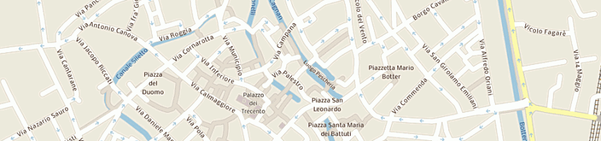 Mappa della impresa blu casa del detersivo di tonetto silvia a TREVISO