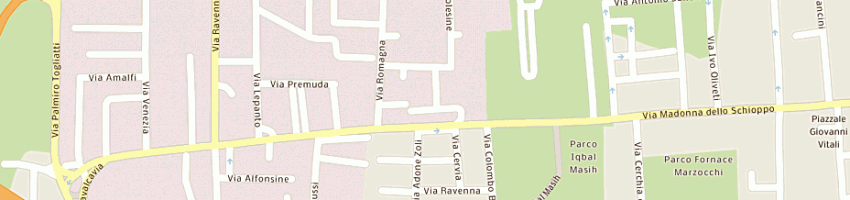 Mappa della impresa flli scannavini di scannavini luca e meri snc a CESENA
