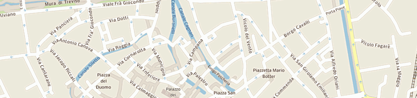 Mappa della impresa planning e development srl a TREVISO