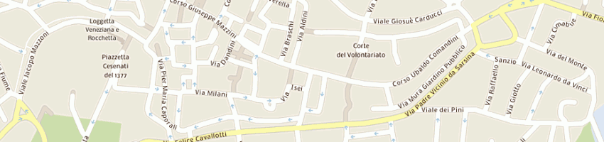 Mappa della impresa ester sas di miglionico ester e c a FORLI 