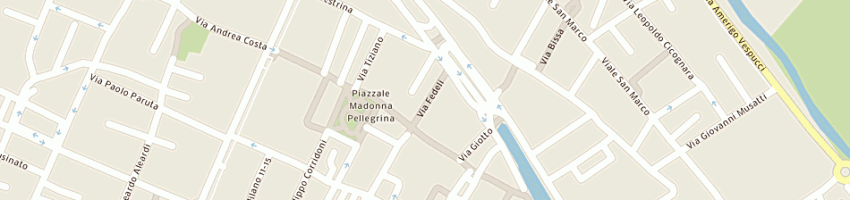 Mappa della impresa agostini quirino a VENEZIA