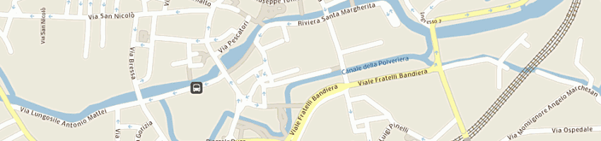 Mappa della impresa utet editrice spa a TREVISO