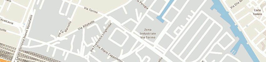 Mappa della impresa terecon sas a VENEZIA