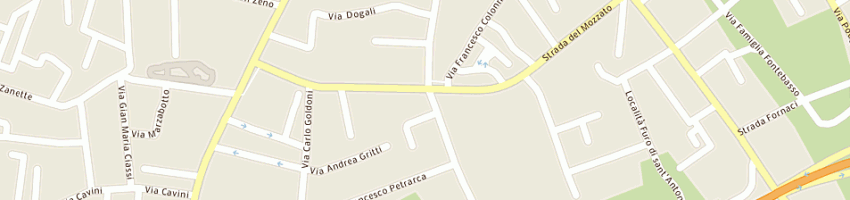 Mappa della impresa giomo costruzioni sas di giomo vincenzo e c a TREVISO