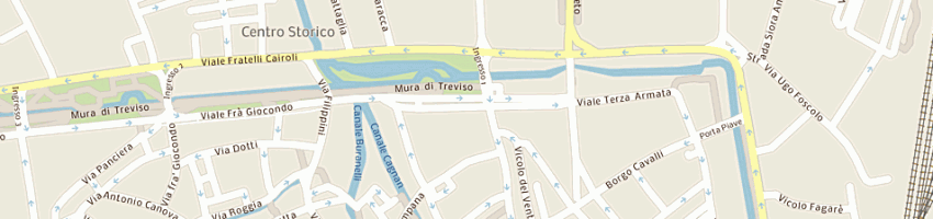 Mappa della impresa unicredit banca spa a TREVISO