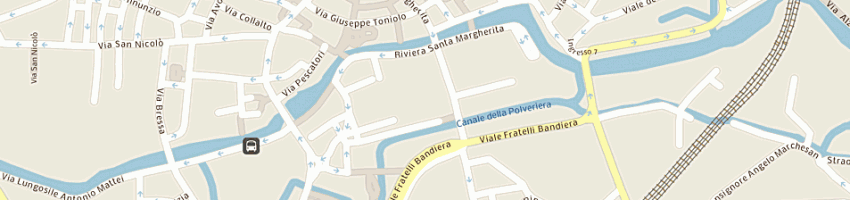 Mappa della impresa studi economici di noella gava e michele zanette snc a TREVISO