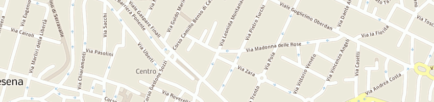 Mappa della impresa macori luigi di macori luigi e c (snc) a CESENA